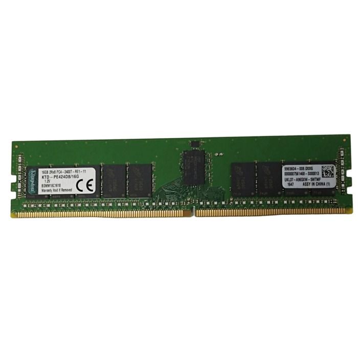 Pamięć RAM Kingston 16GB 2Rx8 DDR4 RDIMM 2400MHz KTD-PE424D8/16g