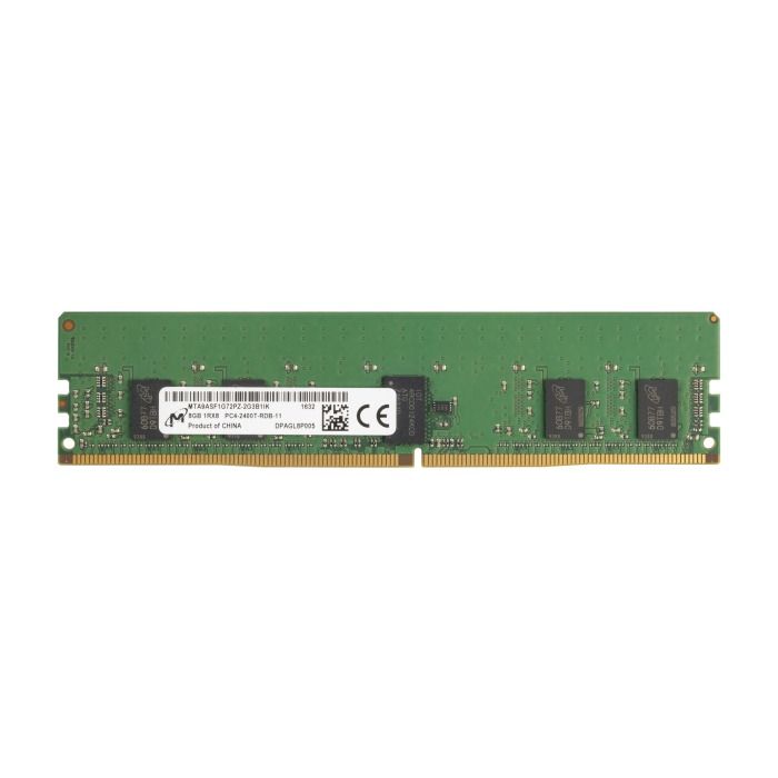 Pamięć RAM Micron 8GB 1Rx8 PC4-2400T DDR4 RDIMM ECC 2400MHz MTA9ASF1G72PZ-2G3B1