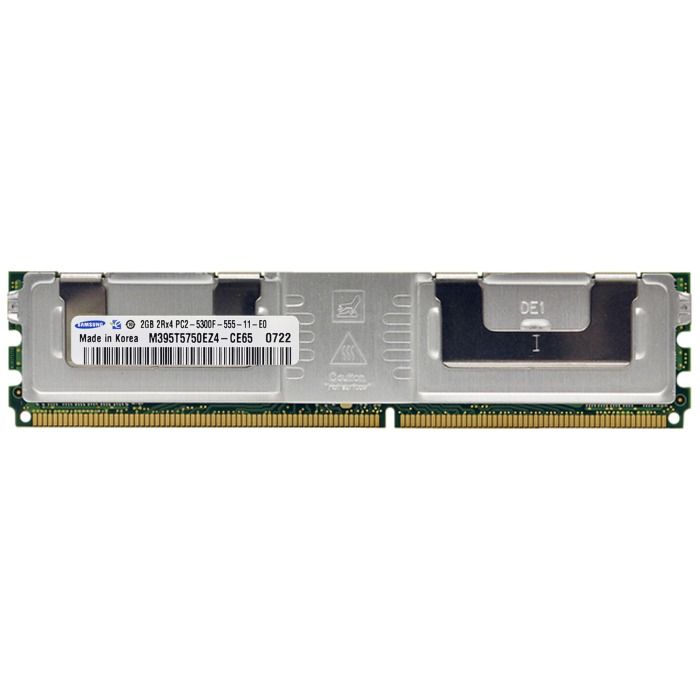 Pamięć RAM Samsung 2GB 2Rx4 PC2-5300F DDR2 FBDIMM 667MHz M395T5750EZ4-CE65