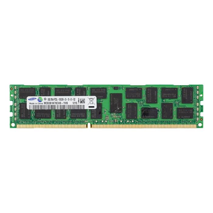 Pamięć RAM Samsung 8GB 2Rx4 PC3L-10600R DDR3 RDIMM 1333MHz M393B1K70CH0-YH9