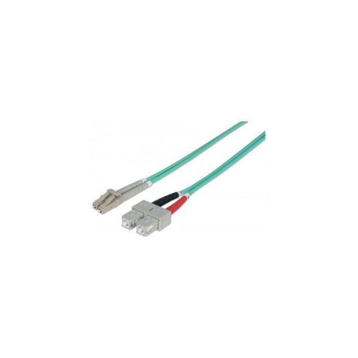 Patchcord Cable Ethernet Techly OM3 50/125 MM SC‑LC Duplex 1m D5-SCLC-010/OM