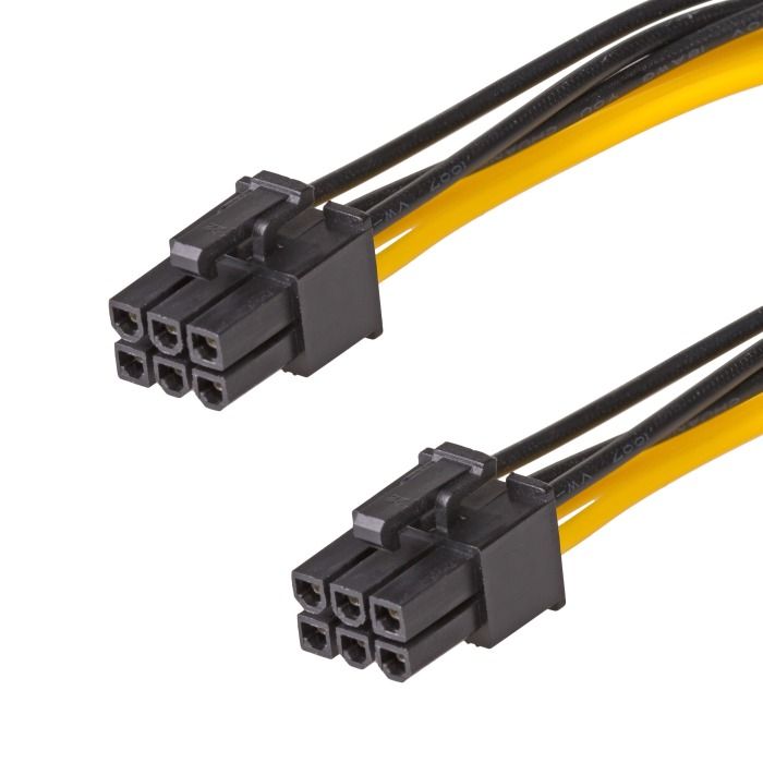 Power cable Akyga adapter PCI-e 6 pin AK-CA-49
