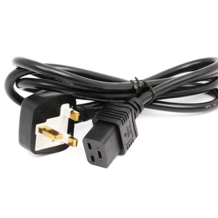 Power cable Dell C19 do BS 1363 250V 1.6m X2926