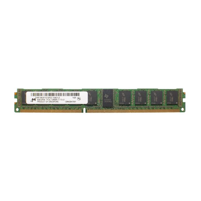 RAM Micron 8GB 2Rx8 PC3L-12800R DDR3 RDIMM MT18KDF1G72PDZ-1G6E1