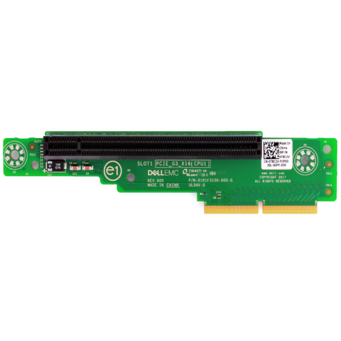 Riser Dell PowerEdge R440/R740xd2 1xPCI-E 3.0x16 Card #2 LOM CPU1 TXC2V