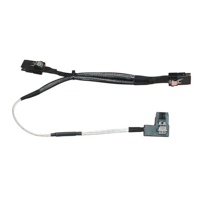 SAS Cable Dell PowerEdge R410 SFF-8087 for 2xSFF-8087 riser for BP C069M
