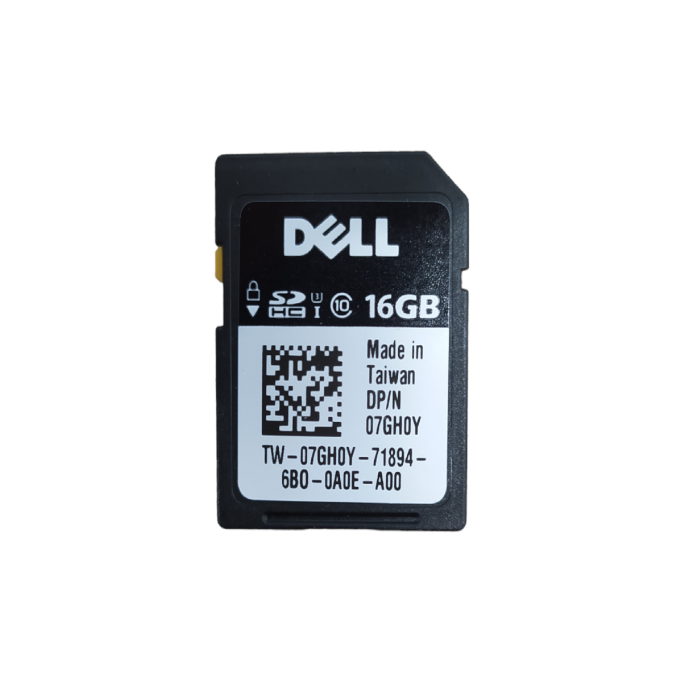 SD card Dell 16GB iDRAC vFlash Class 10 7GH0Y
