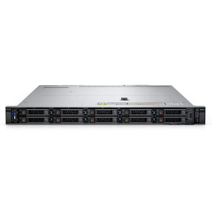 Server Dell PowerEdge R650xs 10x2.5" with 1x Silver 4310, 32GB RAM, H345, 2x 960GB SSD SATA 6G MU 2.5", 2x PSU, rails, iDRAC 9