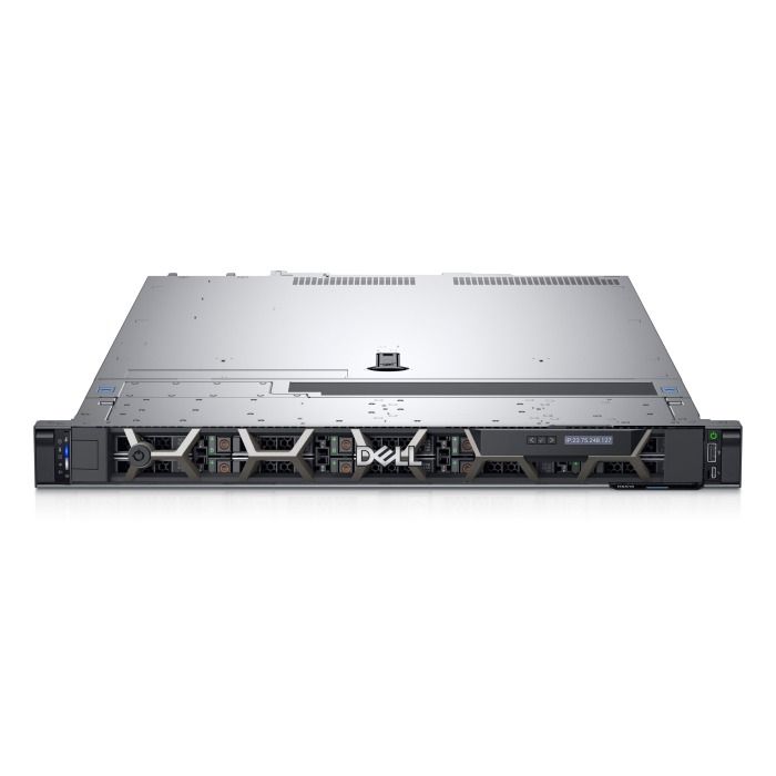 Server Dell PowerEdge R6515 10x2.5" (Full NVMe) with 1x EPYC 7702P, 256GB RAM, BOSS card with 2x 240GB SSD SATA M.2, 4x 960GB SSD NVMe U.2 2.5”, 2x10/25GbE SFP28, 2x PSU, rails, bezel, iDRAC 9