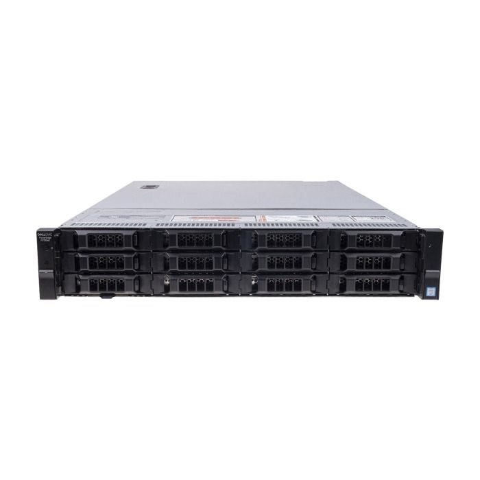 Server Dell PowerEdge R730xd 12x3.5" with 2x E5-2630 v4, 64GB RAM, H730, 2x 480GB SSD SATA 2.5", 4x1GbE, 2x PSU, Rails, iDRAC 8 Enterprise