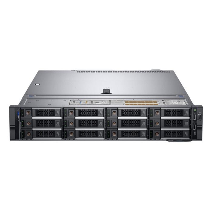 Server Dell with 2x EPYC 7371, 64GB RAM, H730P, 2x 960GB SSD SATA 2.5", 2x PSU, rails, iDRAC 9