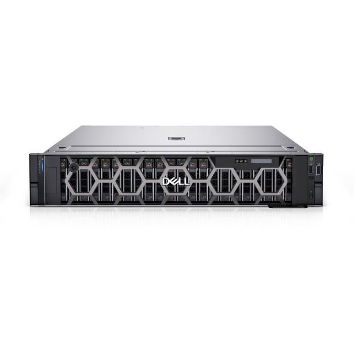 Server Dell PowerEdge R750 12x3.5" with 1x Silver 4310, 32GB RAM, H345, 2x 960GB SSD SATA 6G MU 2.5", 2x1GbE RJ45, 2x PSU, rails, iDRAC 9