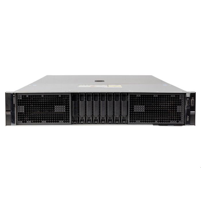 Server Dell PowerEdge R760xa 8x2.5" with 2x Gold 6530, 32GB RAM, H755, 2x 960GB SSD SATA 2.5", 6x1.92TB SSD SAS 2.5", 4x GPU RTX 6000 Ada 48GB vRAM, 2x1GbE LOM, 2x10/25GbE SFP28 OCP 3.0, 2x PSU, rails, bezel, iDRAC 9