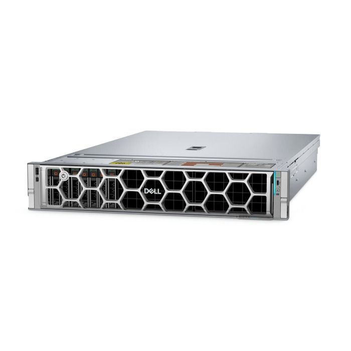 Server Dell PowerEdge R770 8x2.5" with 2x 6740E, 64GB RAM, H365i, 2x 480GB SSD SATA 2.5", 2x1GbE RJ45, 1x PSU, rails, iDRAC 10