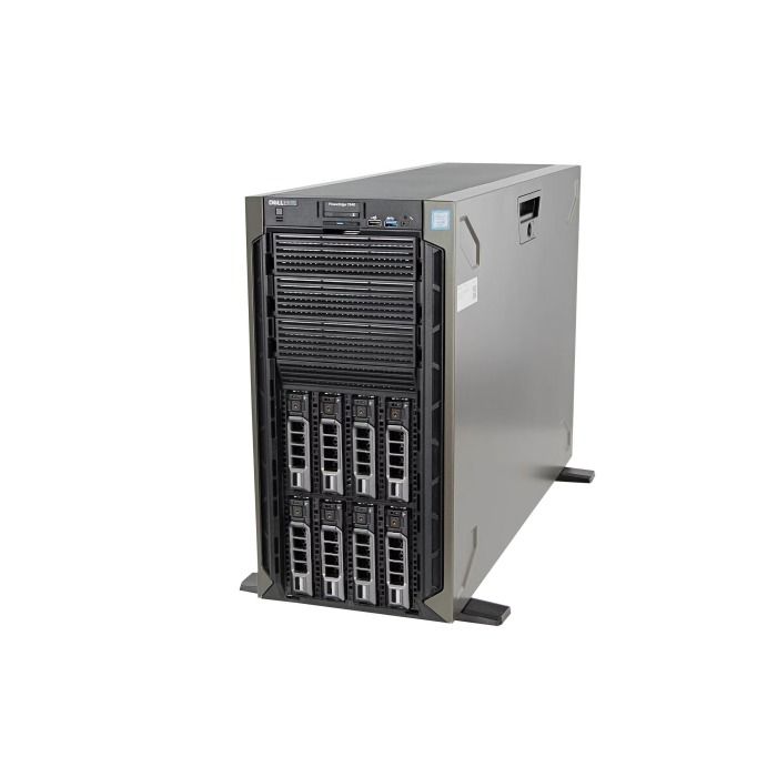 Server Dell PowerEdge T640 8x3.5" with 2x Gold 6134, 32GB RAM, H330+, 2x960GB SSD SATA 2.5", 2xPSU, iDRAC 9 Enterprise