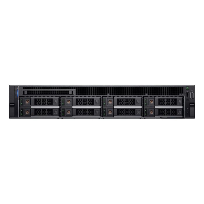 Server Dell R750xs 8x3.5" with 2x Gold 6334, 64GB RAM, H345, 2x960GB SAS SSD 2.5", 2xPSU, Rails, iDRAC9