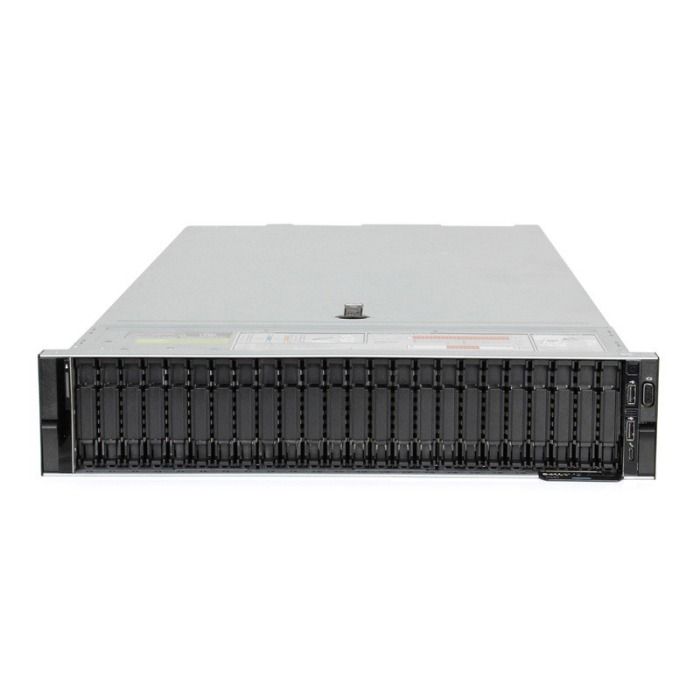Server Dell R840 24x2.5" with 4x Gold 5120, 64GB RAM, H730P, 2x 960GB SSD SATA 2.5", 4x1GbE, 2xPSU, Rails, iDRAC 9 Enterprise
