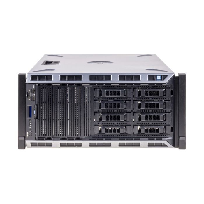Server Dell T430 8x3.5" with 2xE5-2637 v3, 32GB RAM, H330, 2x480GB SSD SATA, 2xPSU, Rails, iDRAC 8 Enterprise