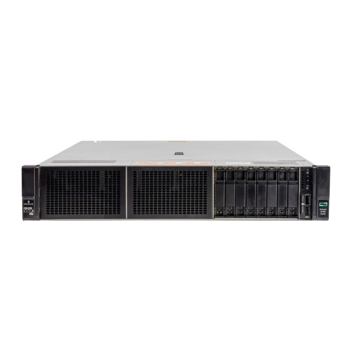 Server HPE DL380 G10 8x2.5" with 2x Silver 4208, 32GB, P408i-a, 2x480GB SSD SATA, 2xPSU, Rails, iLO5 Advanced