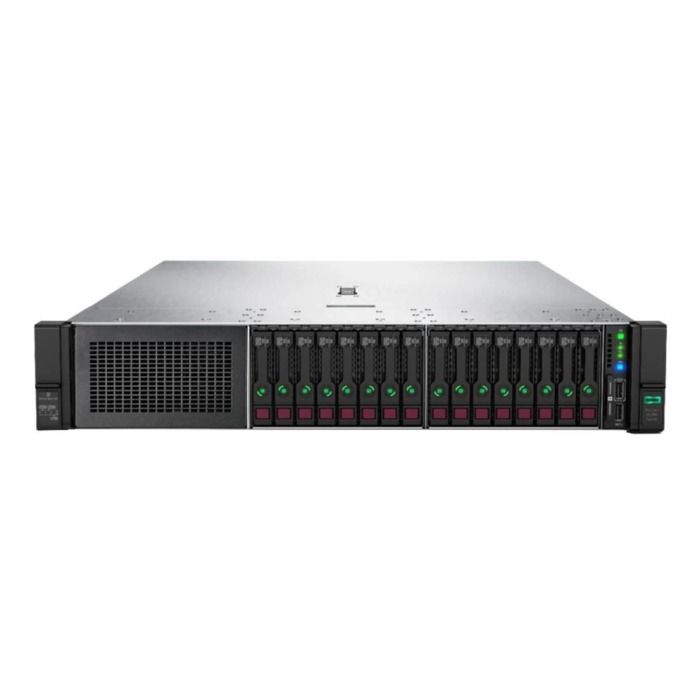 Server HPE ProLiant DL380 Gen10 16x2.5" (8x NVMe) with 1x Silver 4110, 32GB RAM, 2x PSU, rails, iLO 5