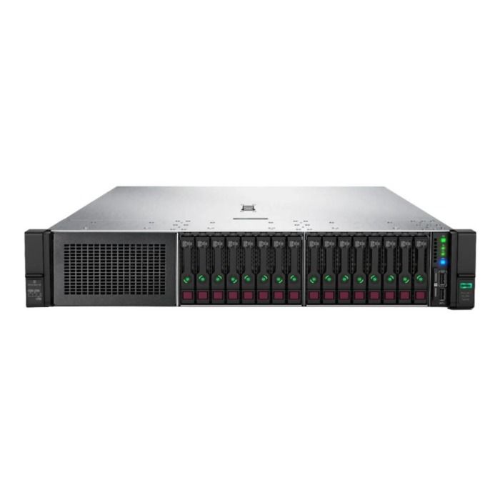 Server HPE ProLiant DL380 Gen10 16x2.5" with 2x Bronze 3106, 32GB RAM, P408i-a, 2x HPE 480GB SSD SATA 6G 2.5", 2x PSU, rails, iLO 5