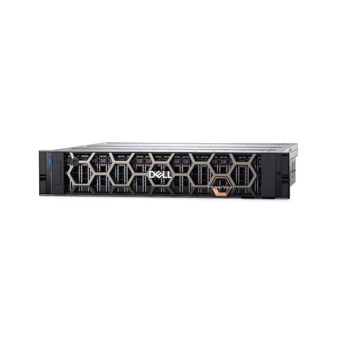 Storage expansion enclosure Dell PowerVault MD2424 24x2.5", 2xEMM, 10x1.2TB SAS 2.5", 2xPSU, rails