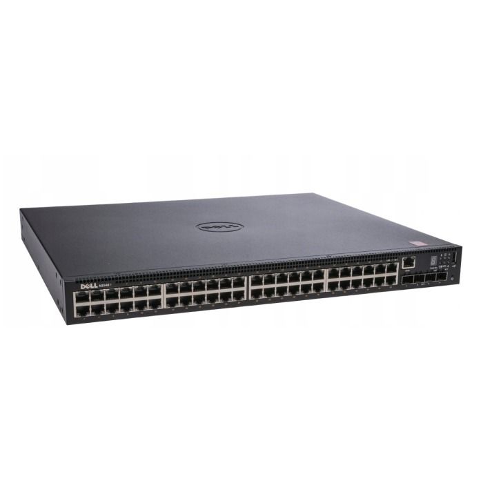 Switch Dell Networking N1548P 48x1GbE PoE+ 4x10GbE SFP+
