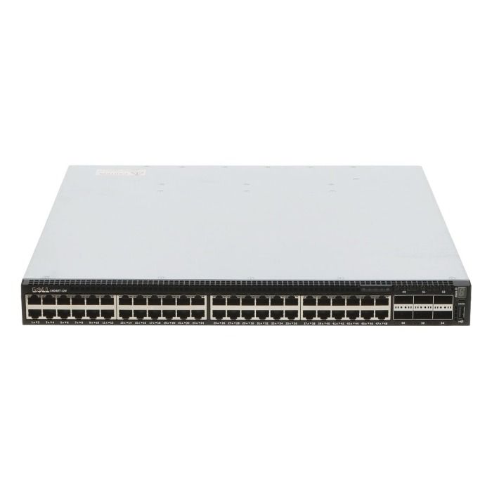 Switch Dell Networking S4048T-ON 48x10GbE BASE-T 6x40GbE QSFP+ F2R Normal Flow 2xPSU 4xFAN