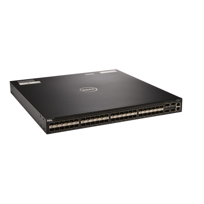 Switch Dell Networking S4810P 48x10GbE SFP+ 4x40GbE QSFP+ F2R Normal Flow 2xPSU 2xFan