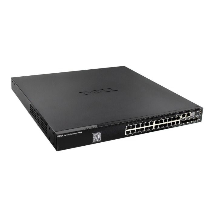 Switch Dell PowerConnect 7024 24x1GbE RJ45 F2R 