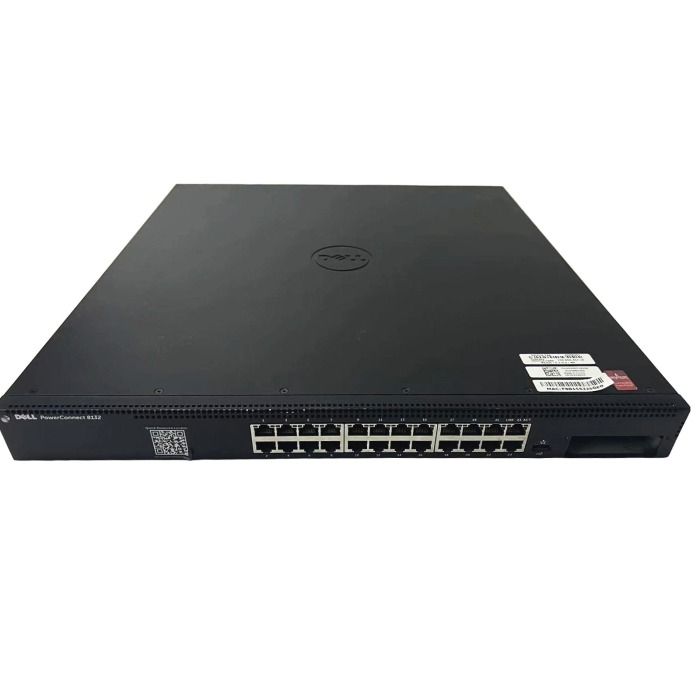 Switch Dell PowerConnect 8132 24x10GbE BASE-T 2x PSU, 2x Fan, F2R Normal Flow