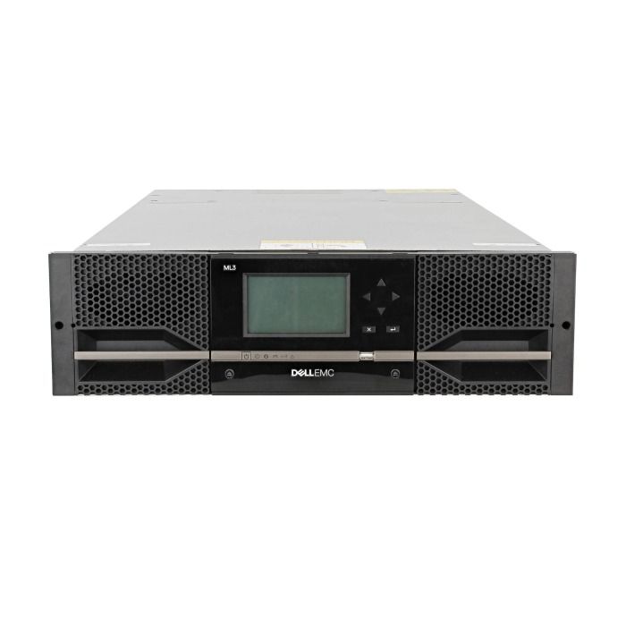 Tape drive Dell EMC ML3, 1x controller, 2x PSU