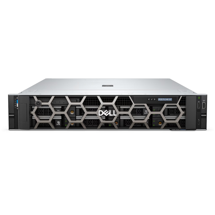 Workstation Dell Precision R7960 8x3.5" with 1x Silver 4410Y, 32GB RAM, Dell Ultra-Speed Drive Duo card with 2x1TB SSD NVMe M.2, 1xNvidia RTX T1000, 2xPSU, rails, bezel, iDRAC9