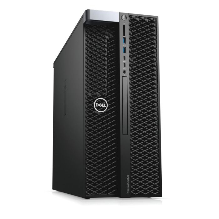 Workstation Dell Precision T5820 4x3.5" with 1x W-2123, 32GB RAM, 1x 480GB SSD SATA 2.5", 1x Quadro RTX 6000, 1x PSU