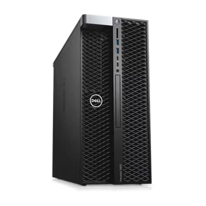 Workstation Dell Precision T5820 4x3.5" with 1x W-2133, 64GB RAM, 2x 480GB SSD SATA 2.5", 2x10GbE RJ45, 1x PSU 