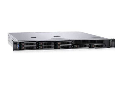 Server Dell PowerEdge R350 8x2.5” with 1x E-2314, 16GB RAM, H355, 2x600GB SAS 10K 2.5", 2xPSU, Rails, iDRAC 9
